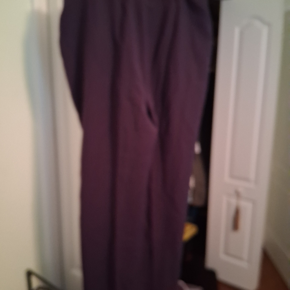 Purple Lined Dress Pants
